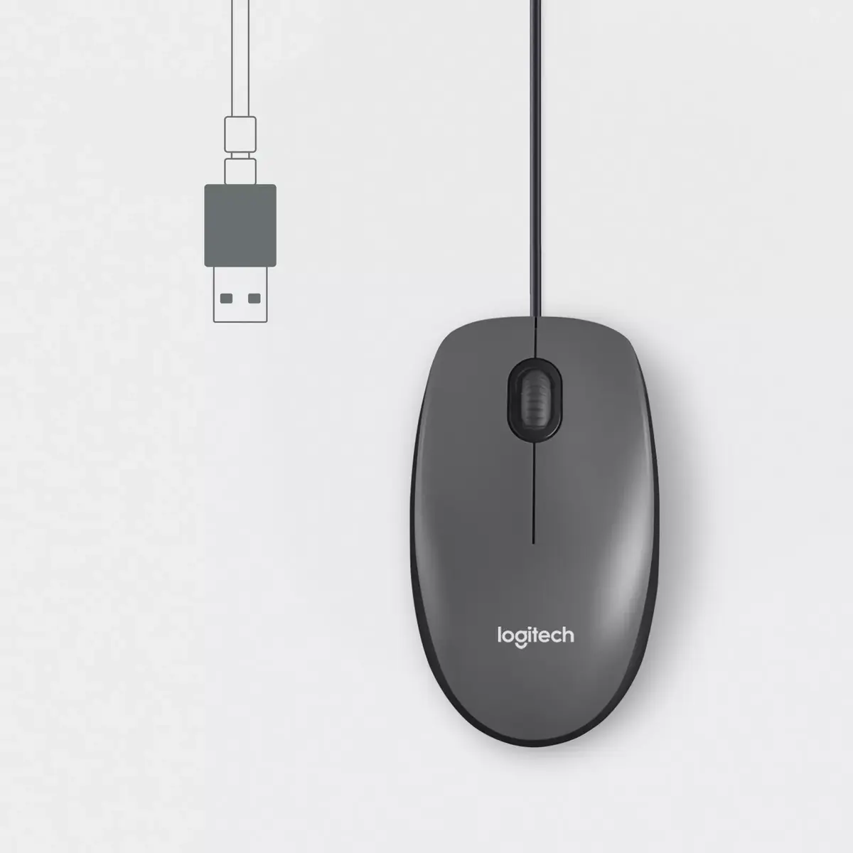 Pele Logitech M100 Photo 3
