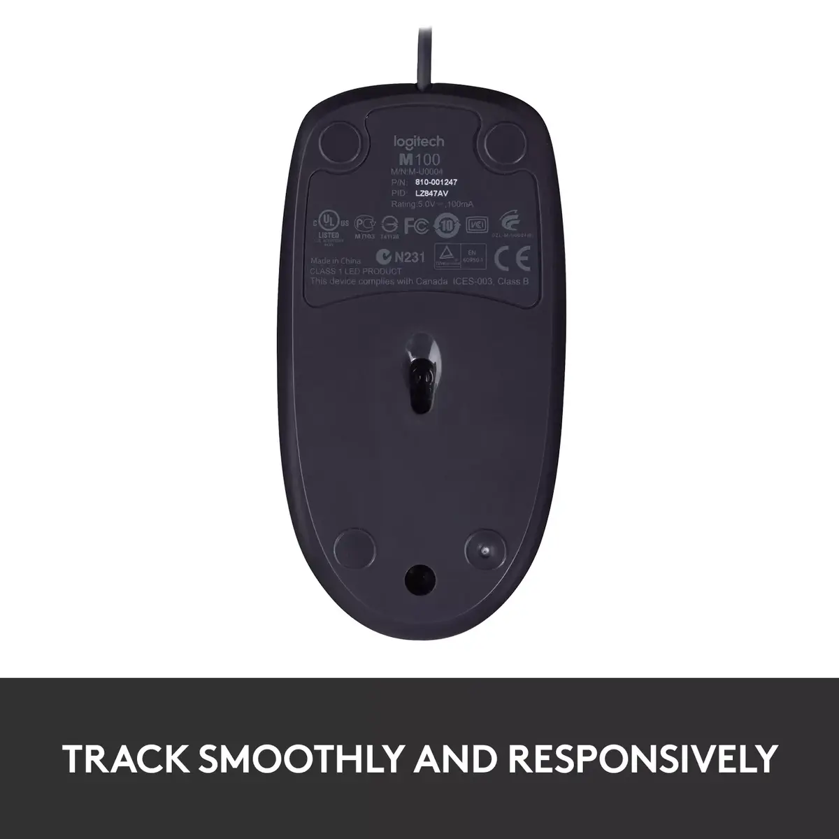 Pele Logitech M100 Photo 13