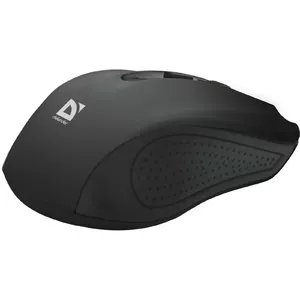 Беспроводная RF мышь DEFENDER Accura MM-935 — оптическая 1600 DPI, амбидекстр., 3 кнопки, USB-приёмник, чёрная