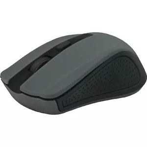 Беспроводная оптическая мышь DEFENDER MM-935 RF, амбидекстр., 1600 DPI, серая, USB-приёмник, питание AAA