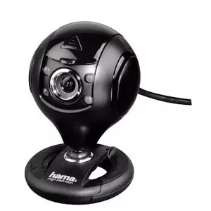 Webkamera Hama 00053950 1.3 MP 1280 x 1024 pikseļi USB 2.0 Melna