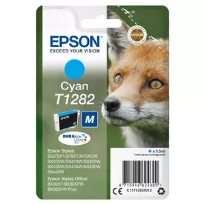 Картридж Epson T1282 Cyan 260 страниц