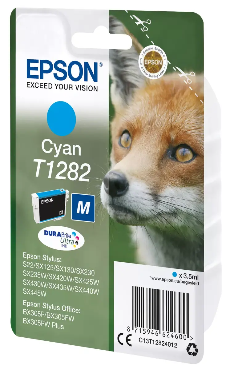 Kārtridžs Epson T1282 Cyan Photo 2