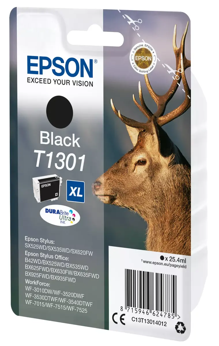 Ink Cartridge Epson T1301 Original Black Photo 2
