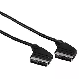 SCART cable Hama 00011951 1.5 m SCART (21-pin) Black