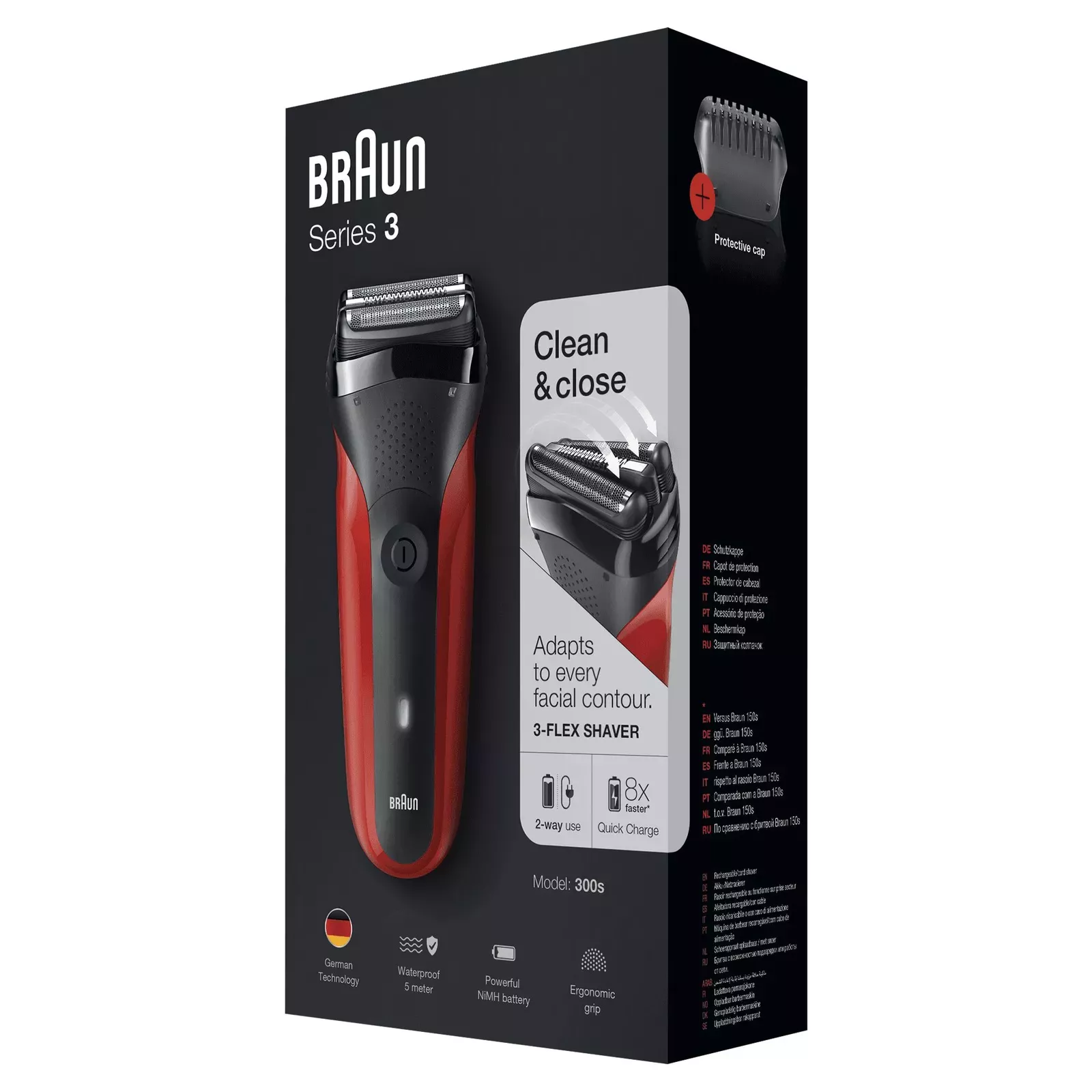 BRAUN 300S red Photo 6