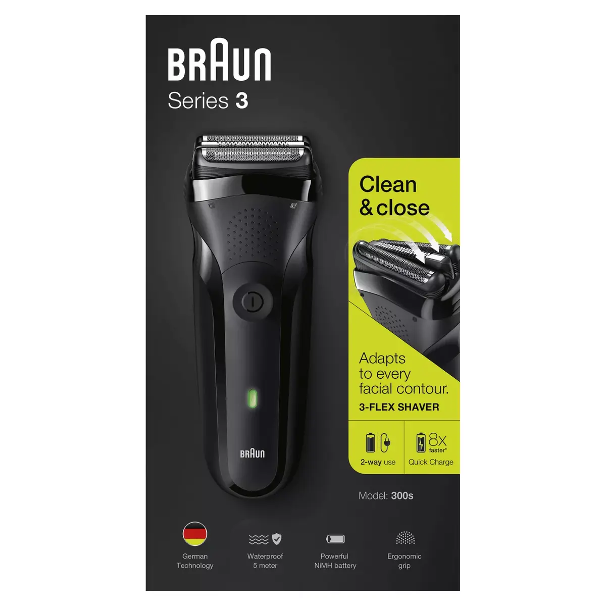 Foil shaver Braun Series 3 300s Photo 2