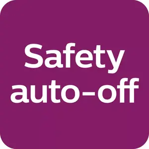 Iron switches off automatically when left unattended