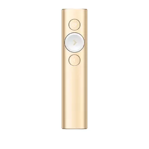 Logitech Spotlight multimediju prezentētājs Bluetooth/RF Zelts