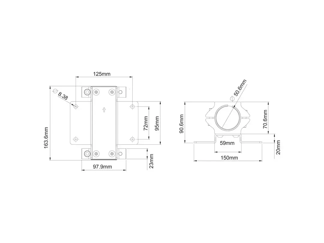 Stabu skava Multibrackets M Pro Series Photo 8