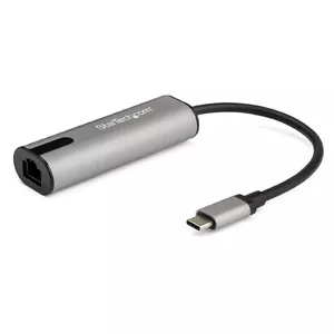StarTech US2GC30 USB-C to 2.5GbE Ethernet Adapter, Multi-Speed Network NIC