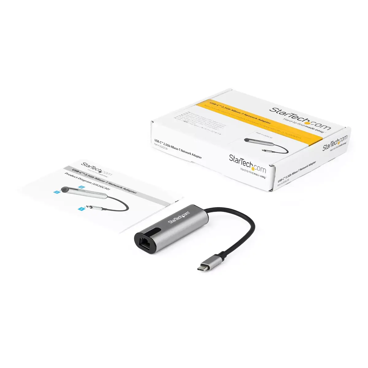 StarTech US2GC30 USB-C uz 2.5GbE Ethernet adapteris Photo 5