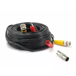 LevelOne CAS-5018 coaxial cable 18 m BNC DC Black