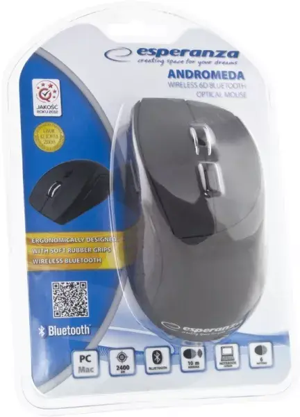 ESPERANZA ANDROMEDA bezvadu ergonomiska pele Photo 5