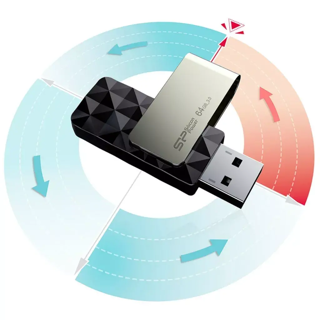 Silicon Power Blaze B30 32 ГБ USB Type-A 3.2 Gen 1 Photo 5