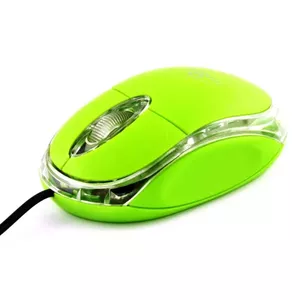 Wired optical mouse ESPERANZA Titanum TM102G — right-hand, USB Type-A, 1000 DPI, 3 buttons, green