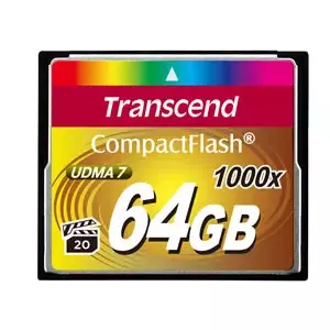 Flash memory Transcend 64GB CompactFlash 1000x TS64GCF1000