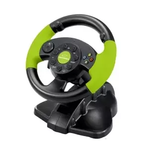 Wired Gaming Controller ESPERANZA EG104 for PlayStation 3 and Xbox 360, Black/Green