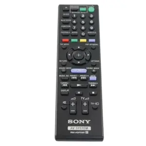 Remote control Sony 149194011 for audio devices, black, press-button input, no backlight
