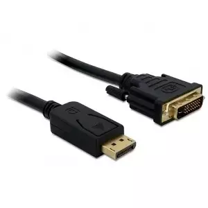 Кабель DeLOCK Displayport на DVI 24+1 St/St 2m