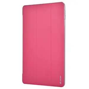 Planšetdatora vāciņš Devia Light grace priekš iPad mini (2019) — rozā sarkans, plāns aizsargvāciņš