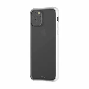 Protective phone case Devia Soft Elegant anti-shock for iPhone 11 Pro Max, white, soft-touch, shock-absorbing