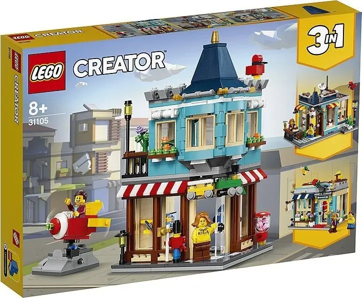 LEGO Creator Pilsētas nams rotaļlietu veikals