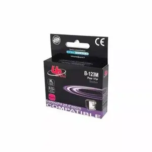 Картридж Tintes kārtridžs UPrint Brother LC123M/125XLM 20мл Магента