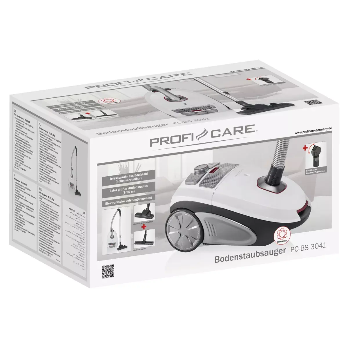 Profi-Care PC-BS 3041 цилиндрический пылесос Photo 4