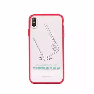 Protective anti-shock case Devia for iPhone XS Max 6.5, red, drop protection