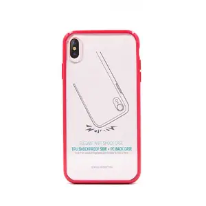 Противоударный чехол Devia для iPhone XS Max 6.5, красный, защита от падений