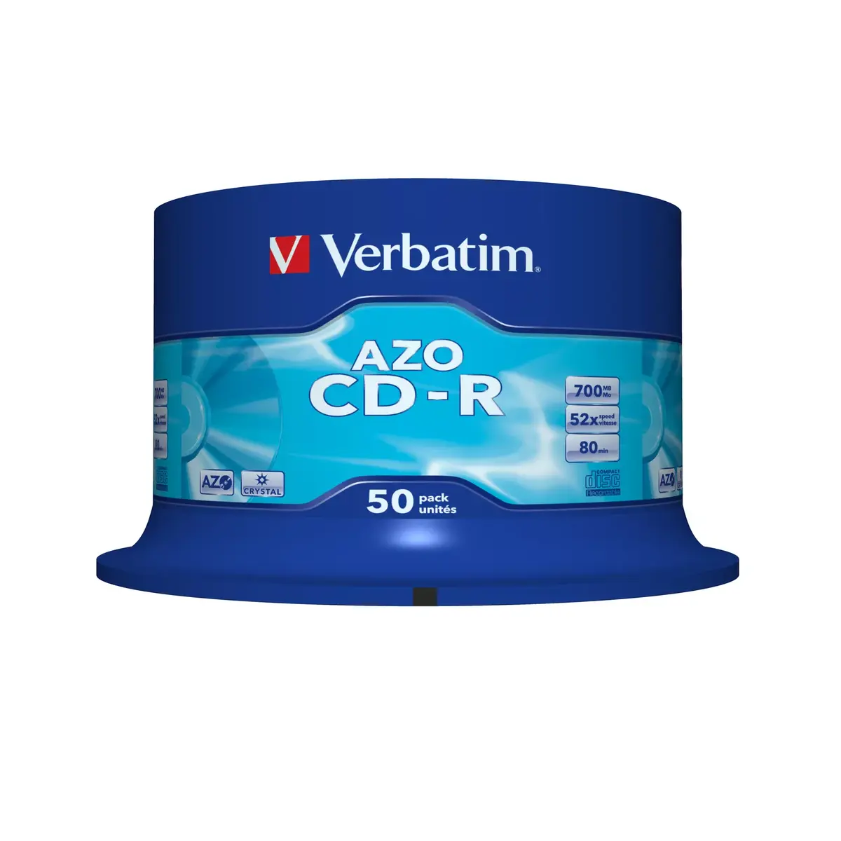 VERBATIM CD-R AZO Crystal 700 МБ 52x Photo 2