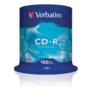 CD-R Verbatim Extra Protection 700 MB 52x 100 pc(s)