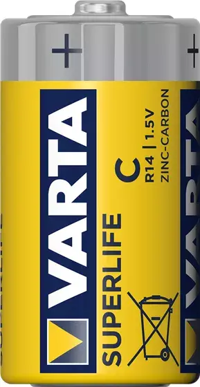 Varta Superlife C vienreizlietojama cinka‑oglekļa baterija Photo 3
