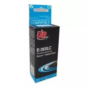 Картридж Uprint для Epson T2632/T2612C Cyan 15 мл, ~700 страниц