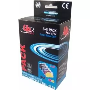  Tintes kasetnes UPrint Epson E-44 PACK 2BK+C+M+Y (5x17ml)