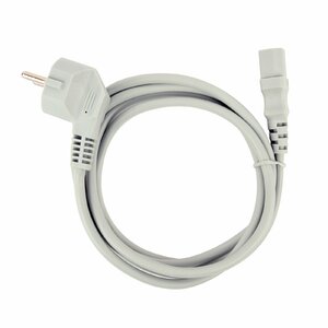 Kabelis Gembird barošanas 1.8m gray Power cord (C13), VDE approved