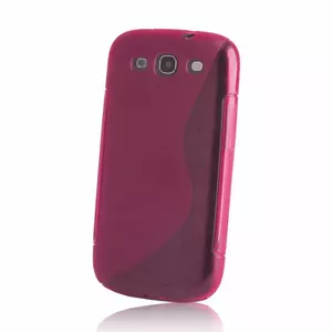 Aizmugurējais vāciņš Telone Samsung Samsung G900 Galaxy S5 / S5 NEO TPU S Pink