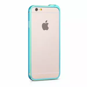 Protective metal bumper HOCO Blade Series for Apple iPhone 6 / 6s — blue