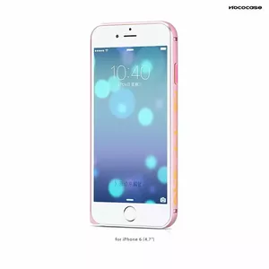 Защитный бампер HOCO для Apple iPhone 6 / 6S — розовый (Good Fortune)