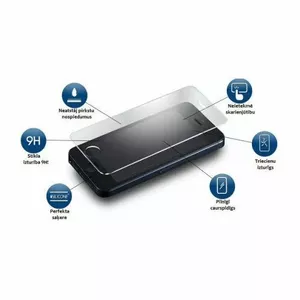 Закалённое защитное стекло Glass PRO+ для LG 5X — твёрдость 9H, против царапин