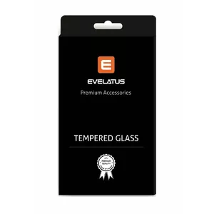 Tempered 3D Full Cover Screen Glass Protector Evelatus for Apple iPhone 7 Plus / 8 Plus — White, Anti-Static