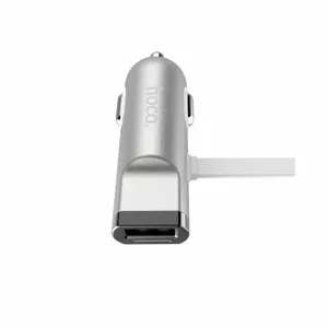 Cable HOCO UCL01 multifunction cable for Apple Lightning and Micro USB, silver