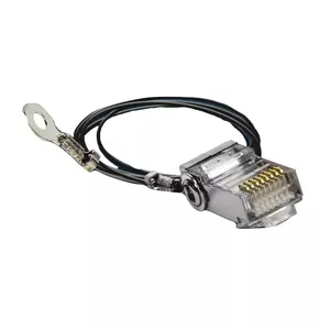 Сетевой кабель UBIQUITI TOUGHCable RJ-45 Cat5e 1 м, черный, разъем RJ-45