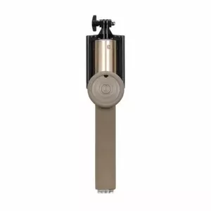 Selfie stick HOCO CPH12 Mini Wireless – compact Bluetooth selfie pole, gold finish