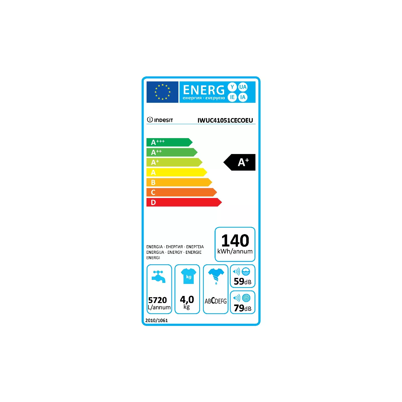 INDESIT IWUC 41051 C ECO Photo 2