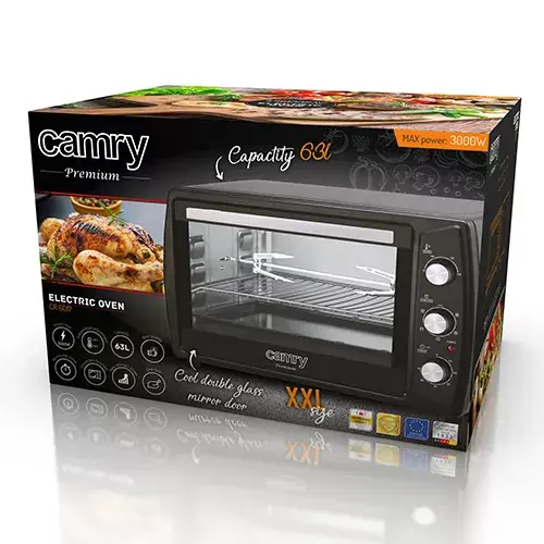 Elektriskā mini cepeškrāsns Camry Premium CR 6017 Photo 9