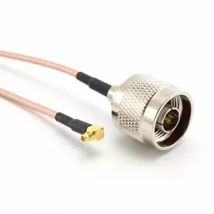 Network Cable OEM Pigtail MMCX Male / N Male 25cm Black
