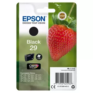 Kārtridžs Epson 29 Sort 175 lapas Melns C13T29814012