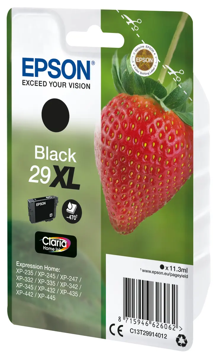 Epson Strawberry 29XL Claria Home Tintes
